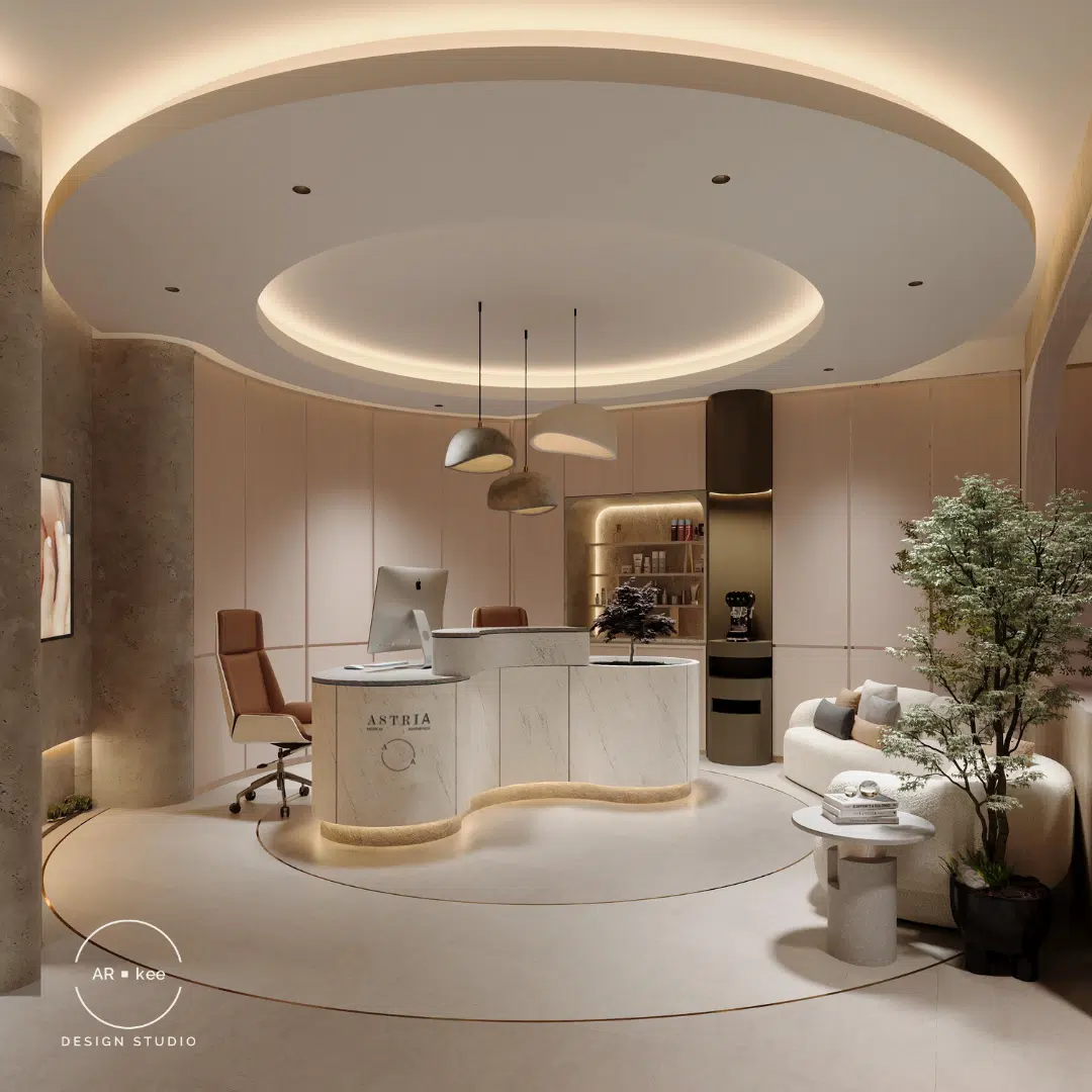 Modern clinic interior